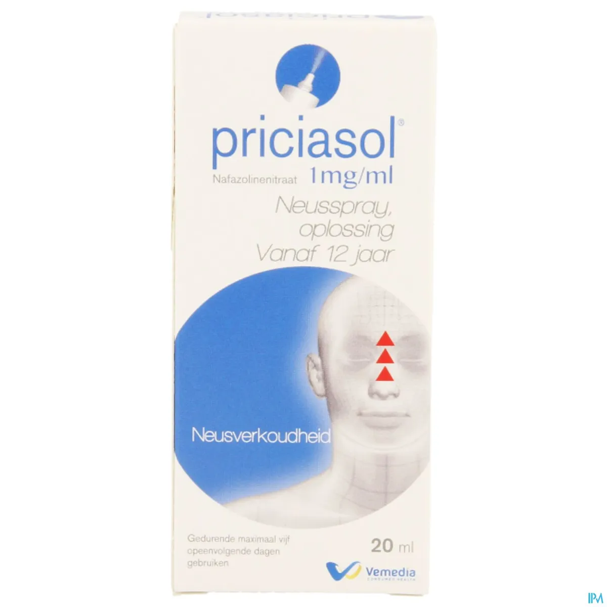 Priciasol 1mg/ml Spray 20ml