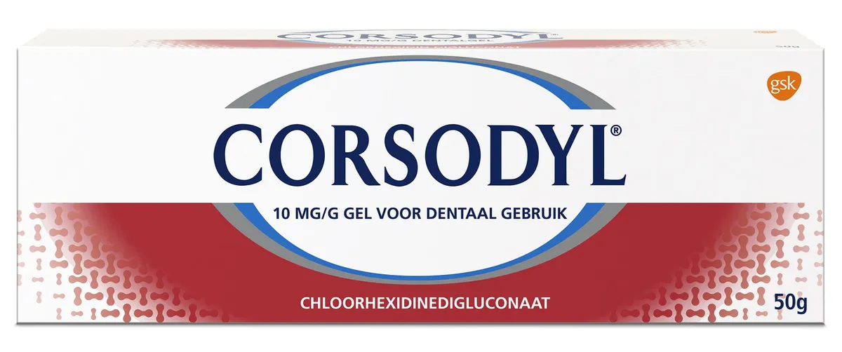 Corsodyl Gel Dentaire 50g