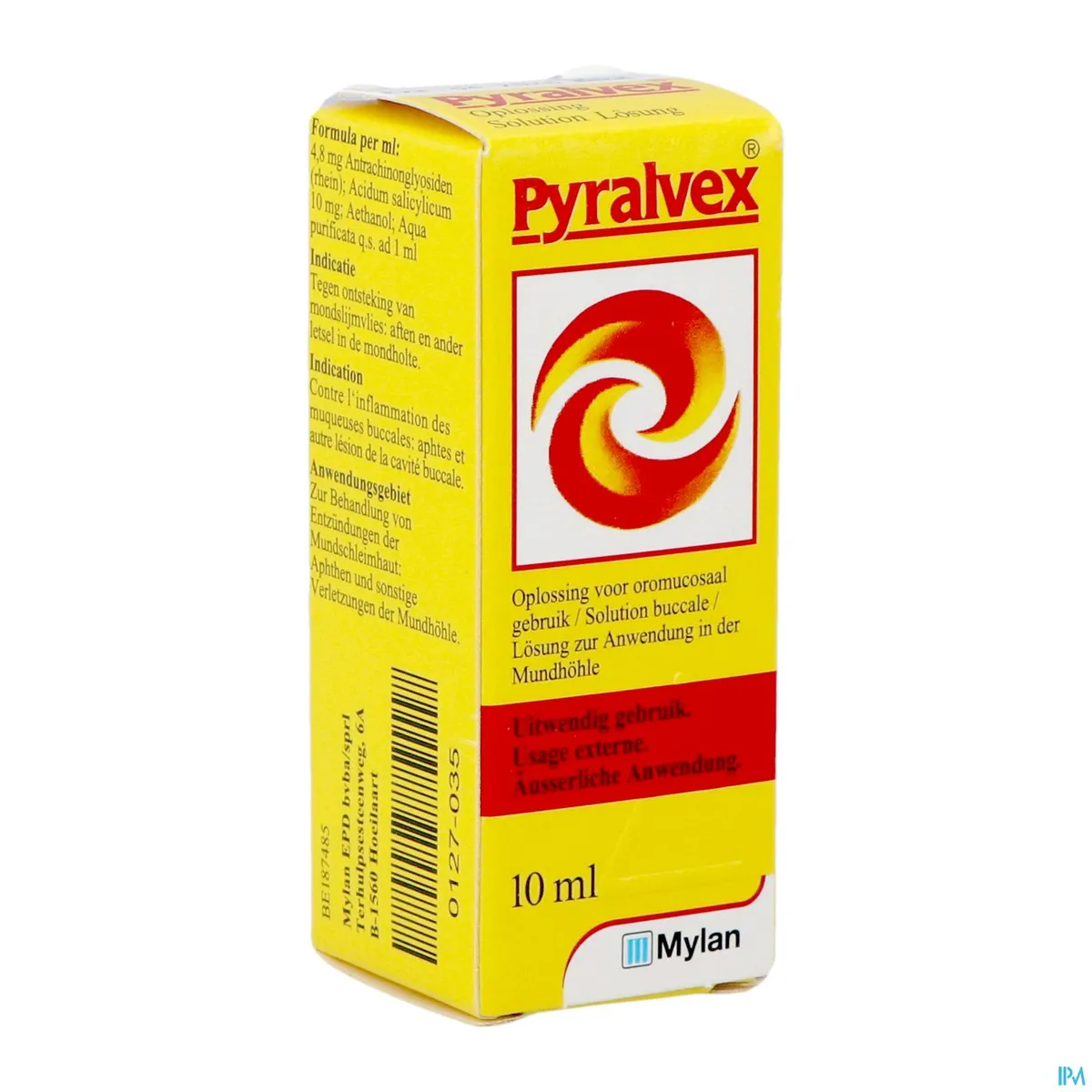 Pyralvex Oplossing 10ml