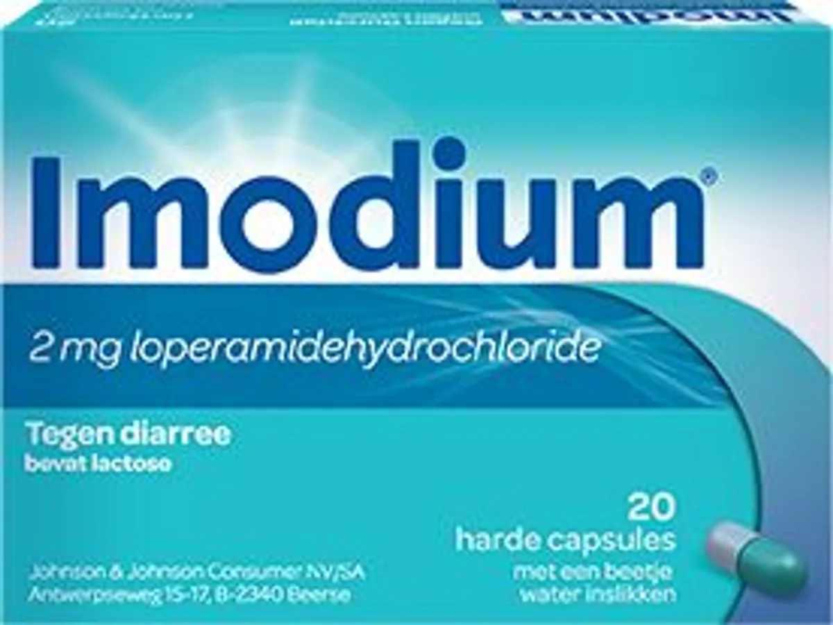 Imodium 2mg Traitement De La Diarrhée 20 Gélules