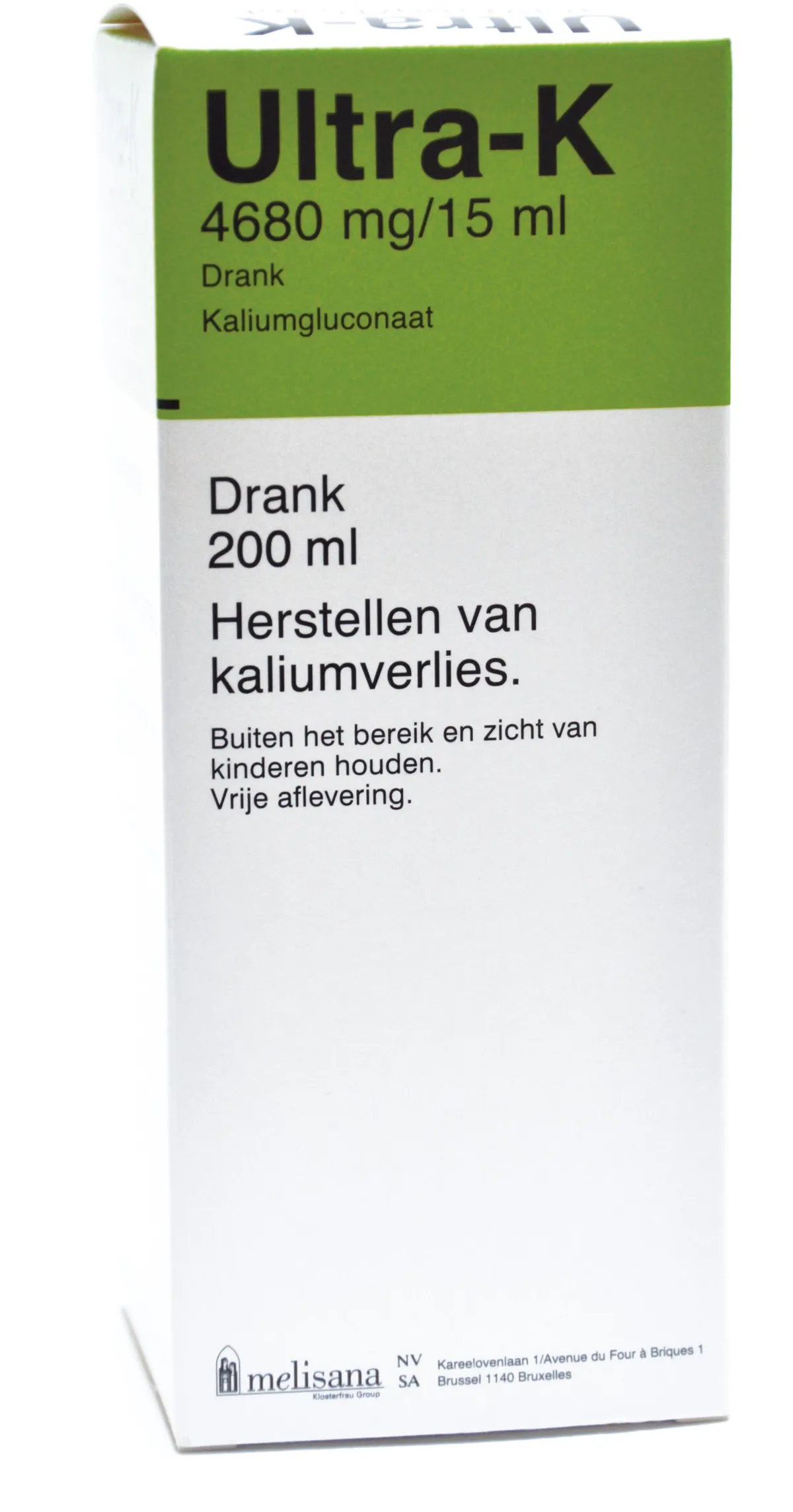 Ultra K Drinkbare Oplossing Kalium 200ml