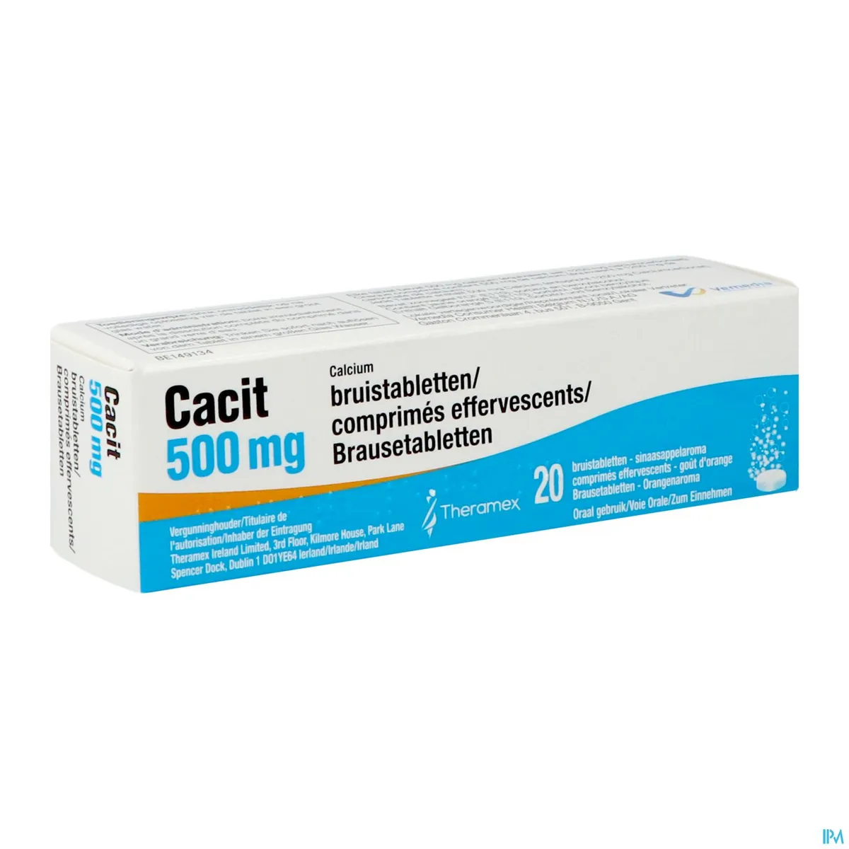 Cacit 500mg 20 Bruistabletten