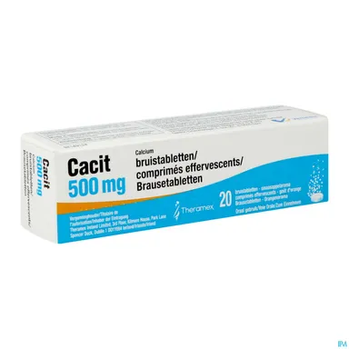 Cacit 500mg 20 Bruistabletten