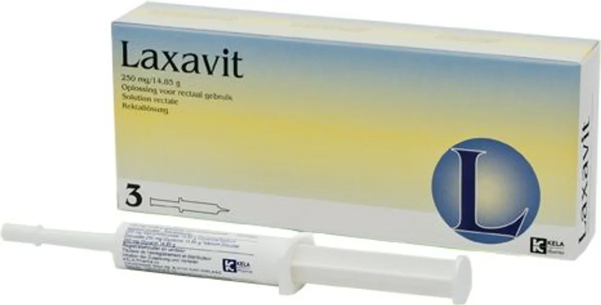 Laxavit Solution Rectale 3 x 12ml