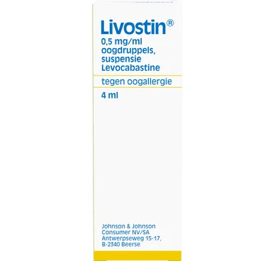 Livostin 0,5 mg / ml Oogdruppels 4 ml