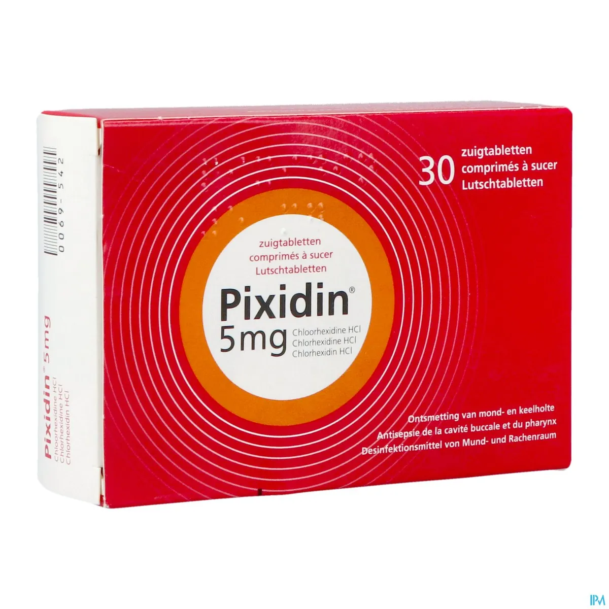 Pixidin 5mg 30 Zuigtabletten
