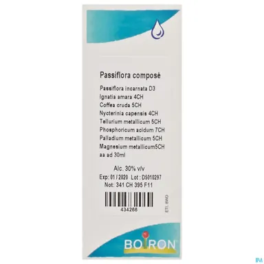 Passiflora Complex Gutt 30ml Boiron
