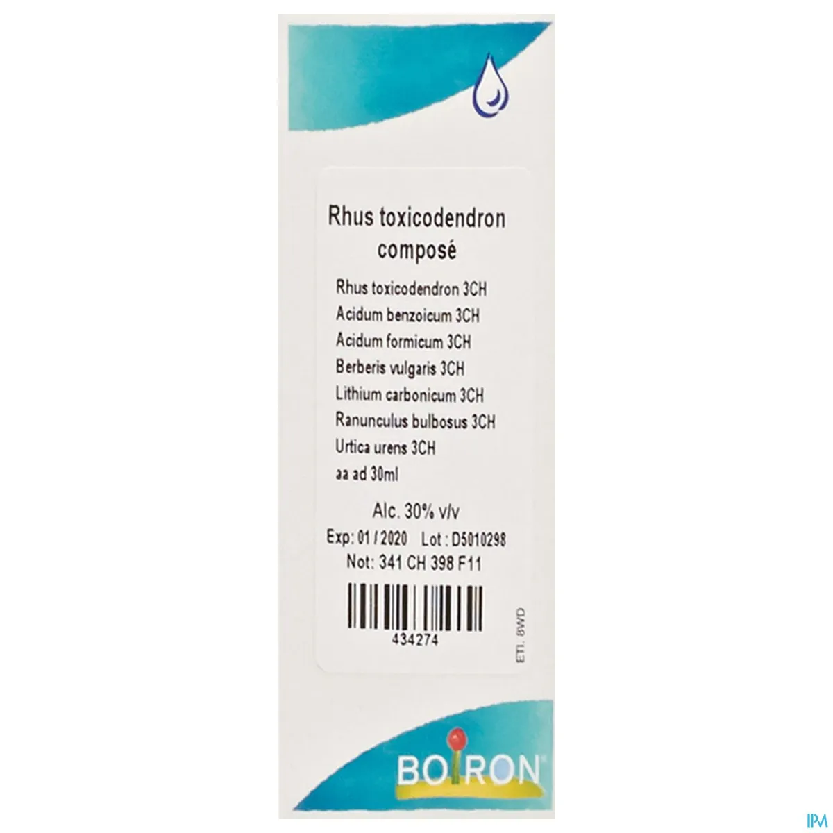 Rhus Tox Complexgutt 30ml Boiron