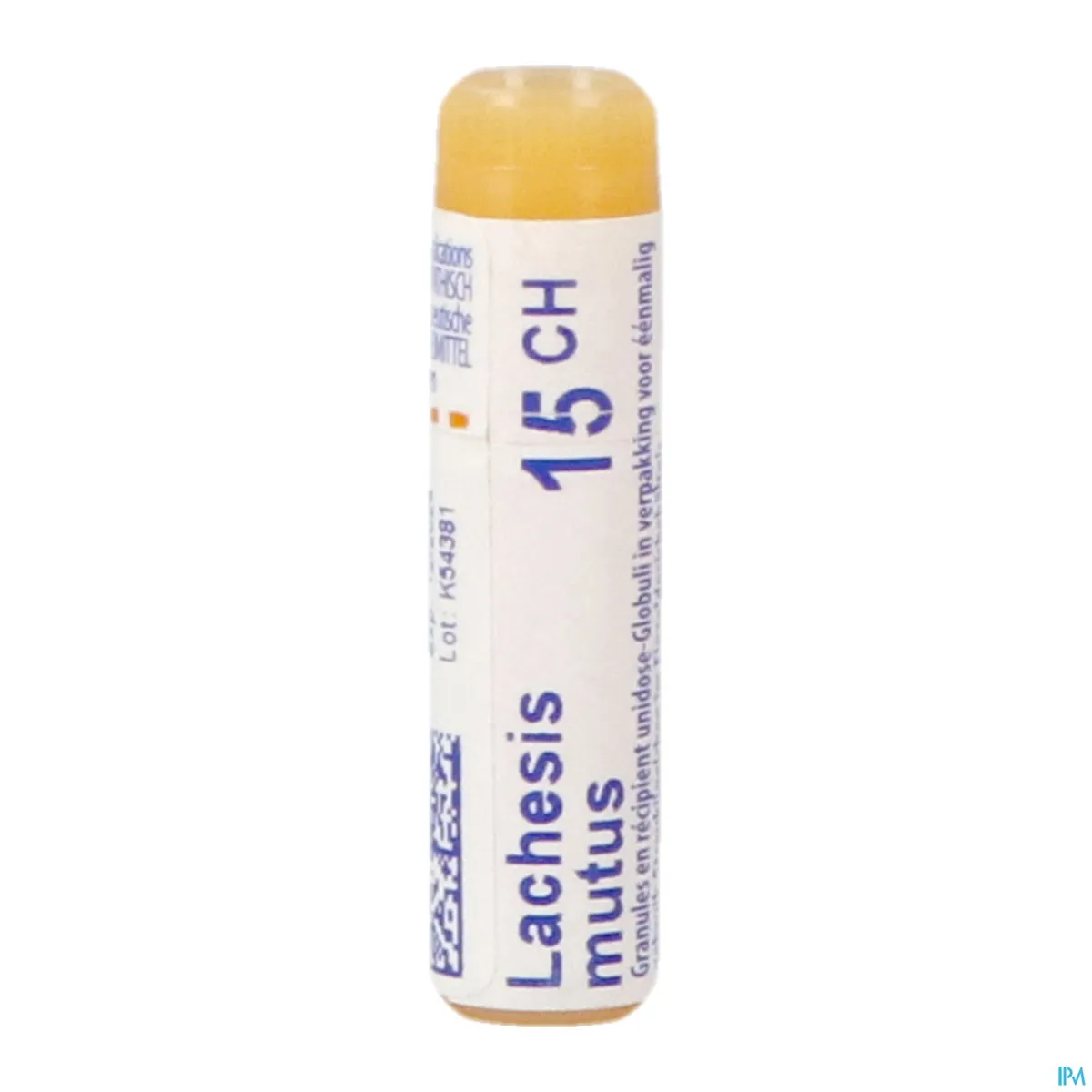 Lachesis Mutus 15CH Globules Boiron