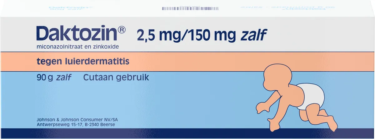 Daktozin 2,5mg/150mg Zalf 90g