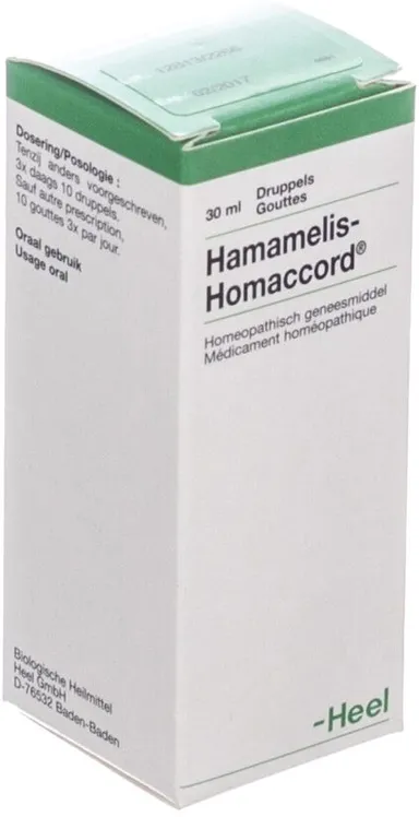 Hamamelis Homaccord Gouttes 30ml Heel