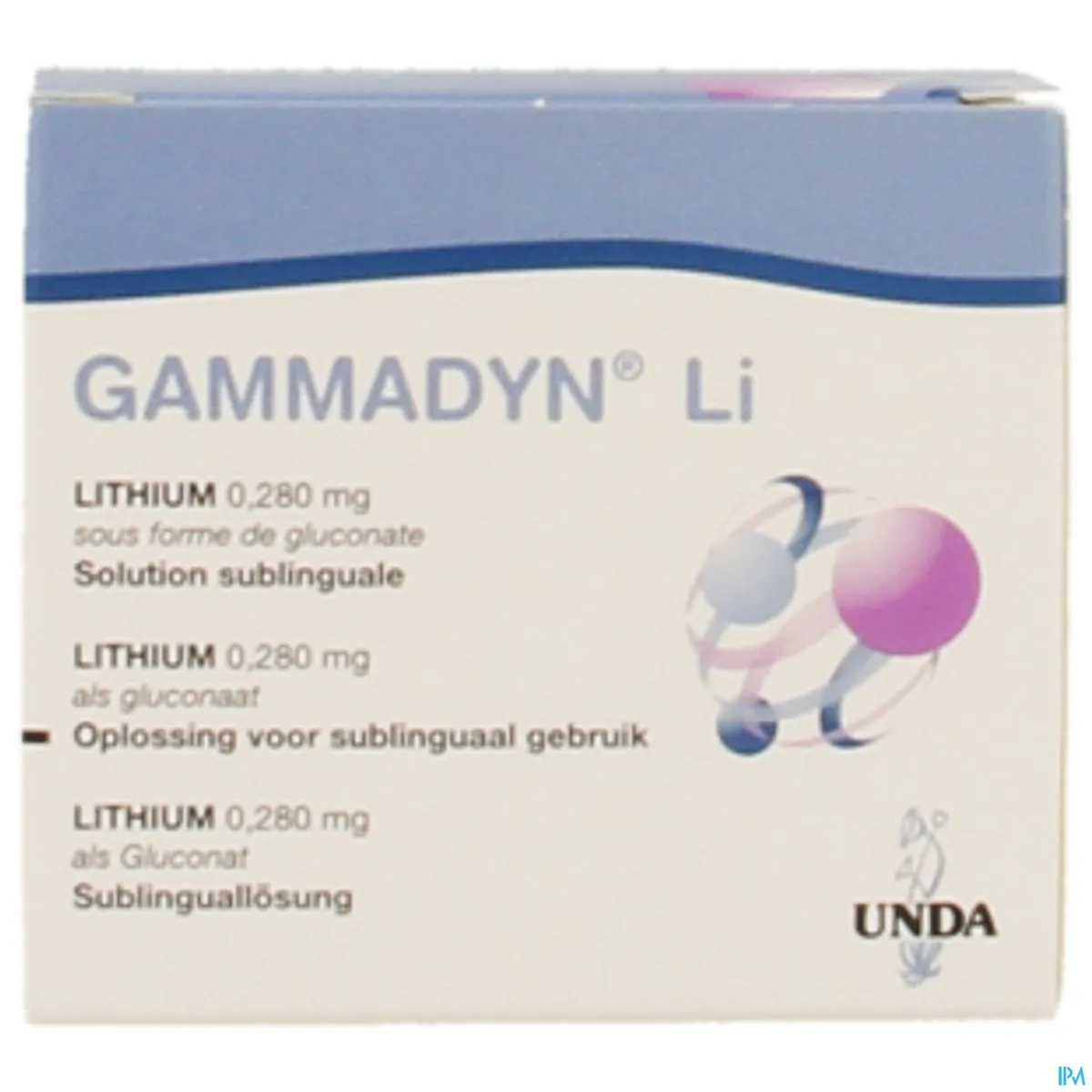 Gammadyn Lithium (Li) Ampoules 30x2ml Unda