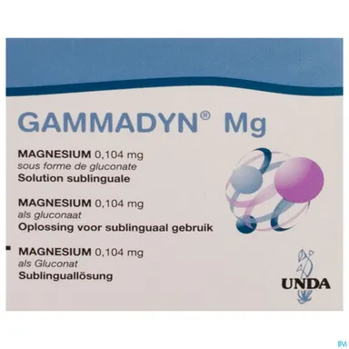 Gammadyn Magnesium (Mg) Ampullen 30x2ml Unda