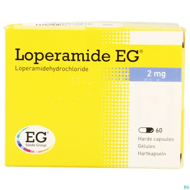 Loperamide EG 2 mg 60 Capsules