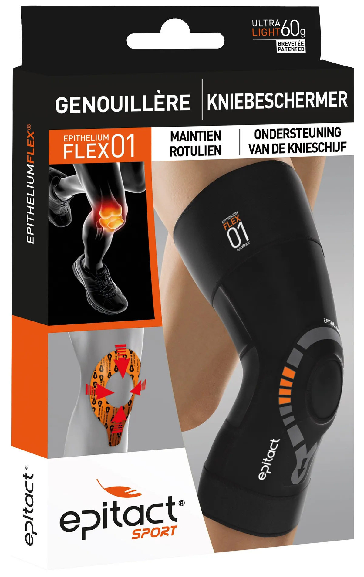 Epitact Sport Multidirectionele Kniebrace XL