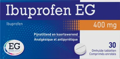 Ibuprofen EG 400mg 30 Comprimés