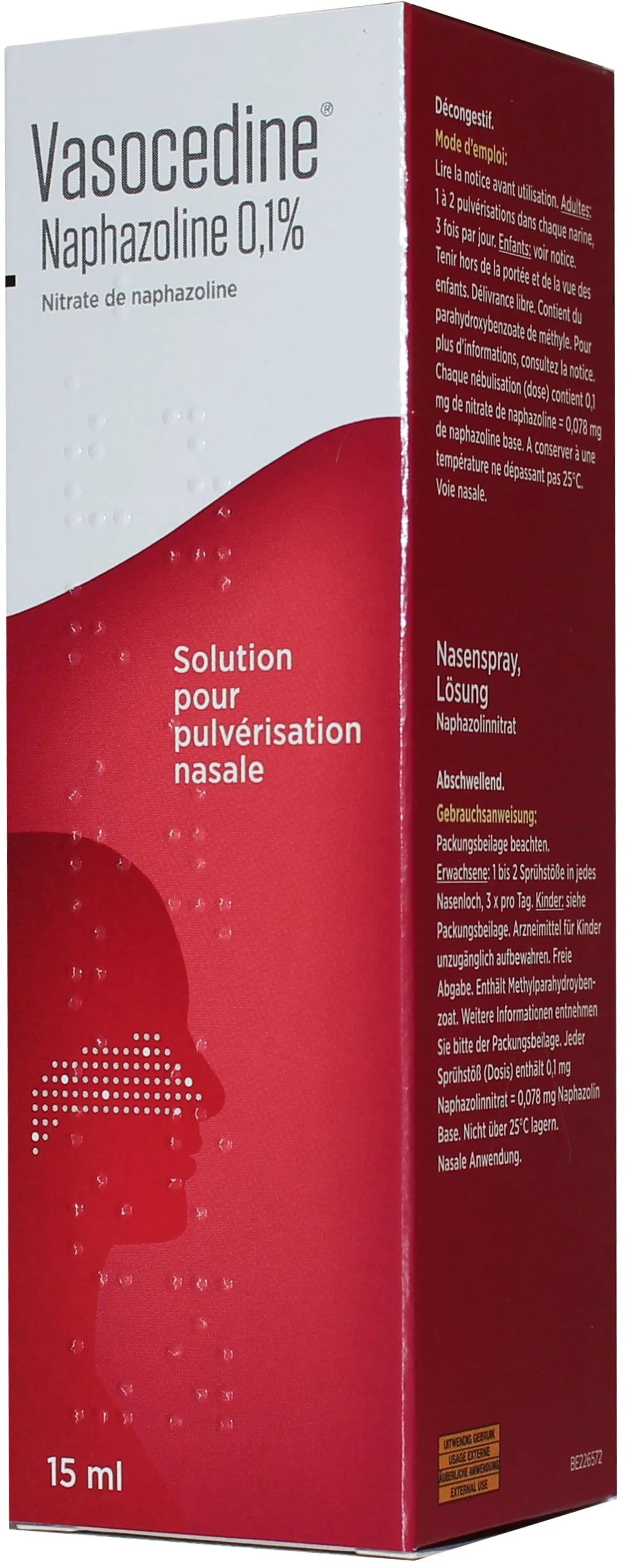 Vasocedine Spray 15ml