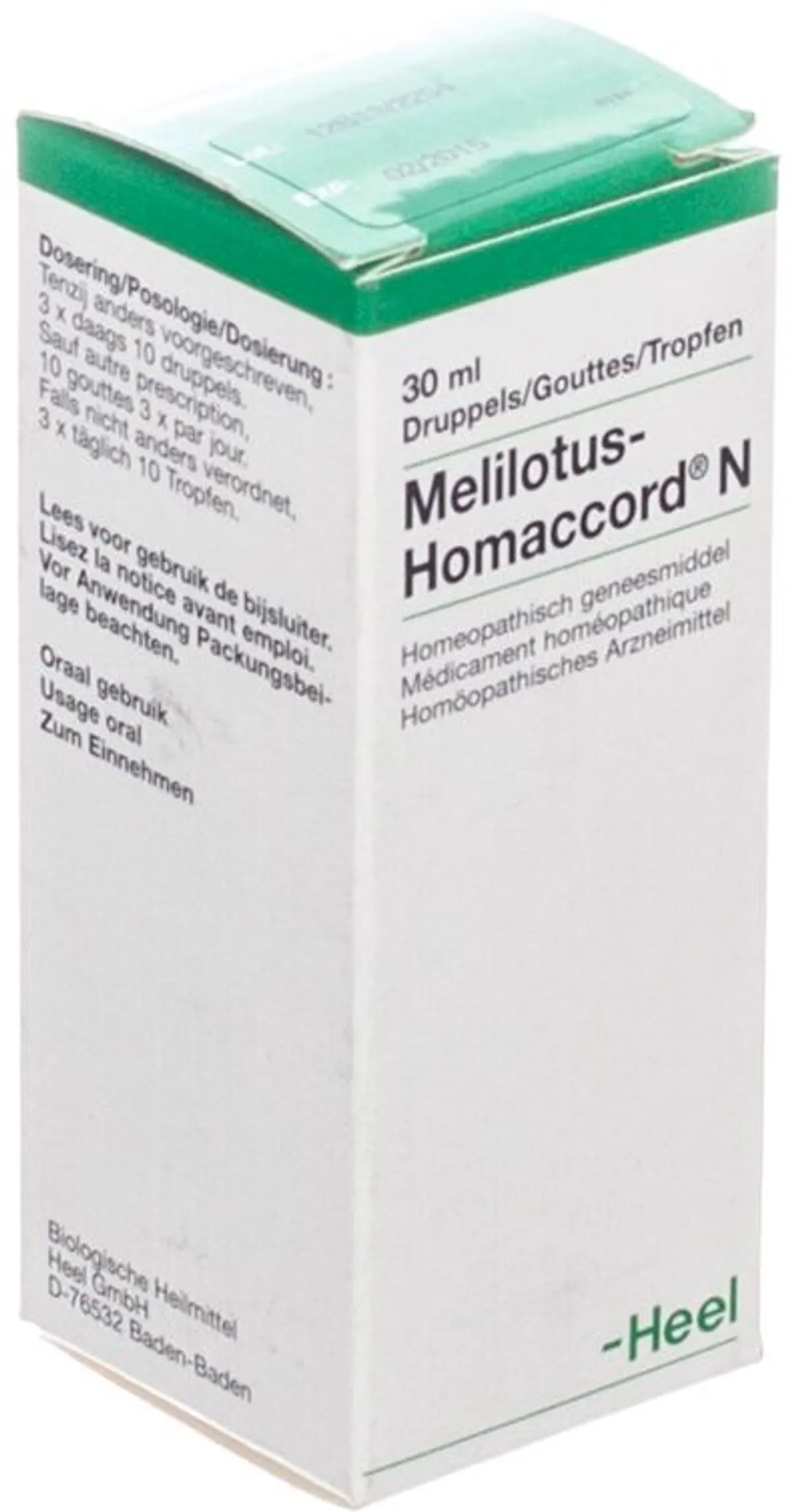 Melilotus-homacc. N Gutt 30ml Heel
