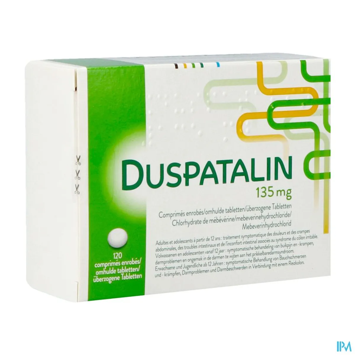 Duspatalin 135mg 120 Dragées