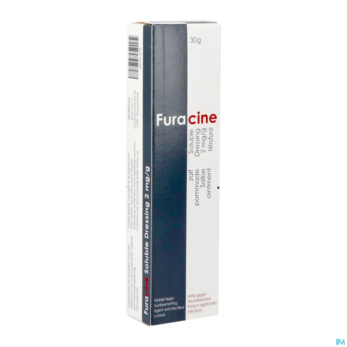 Furacine Soluble Dressing 2 mg/g Pommade 30g