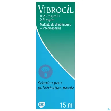 Vibrocil Spray Microdoseur 15ml