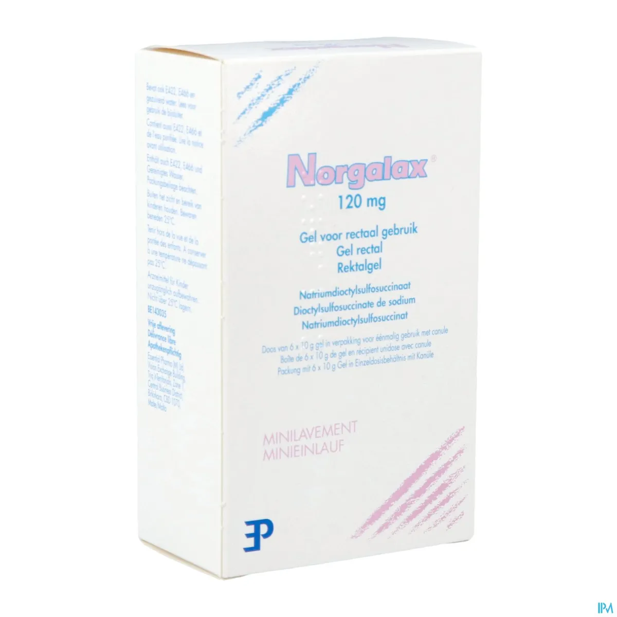Norgalax Gel Rectal 120mg