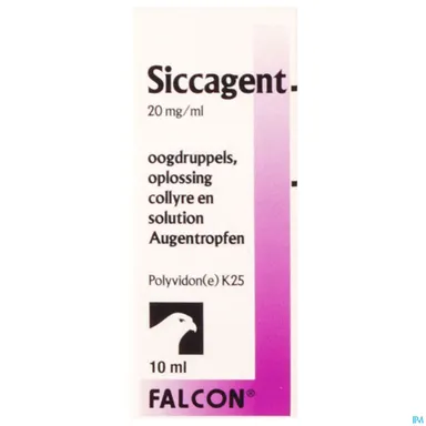 Siccagent 20mg/ml Kunstmatige Tranen 10ml