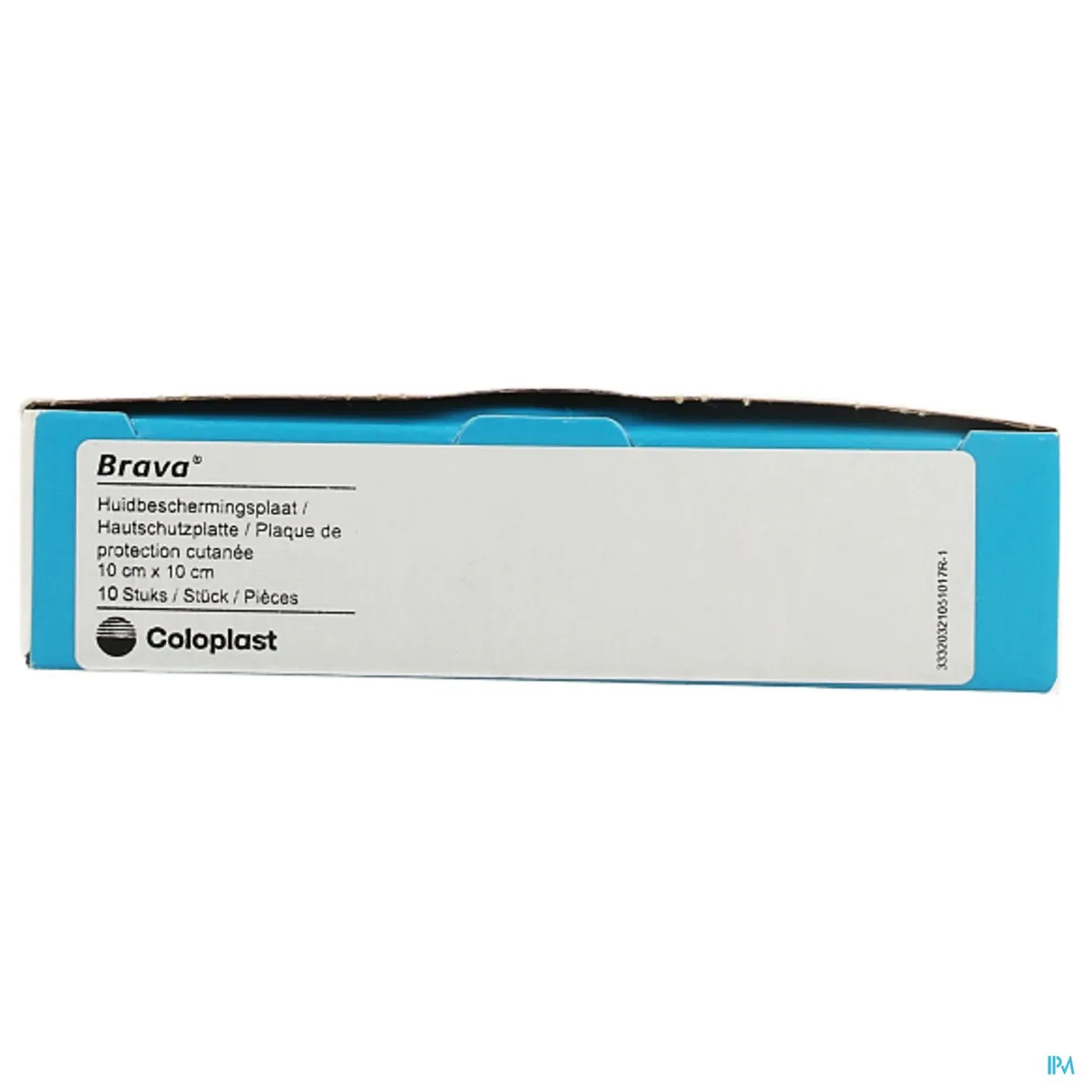 Brava Beschermplaat 10x10cm 10 3210