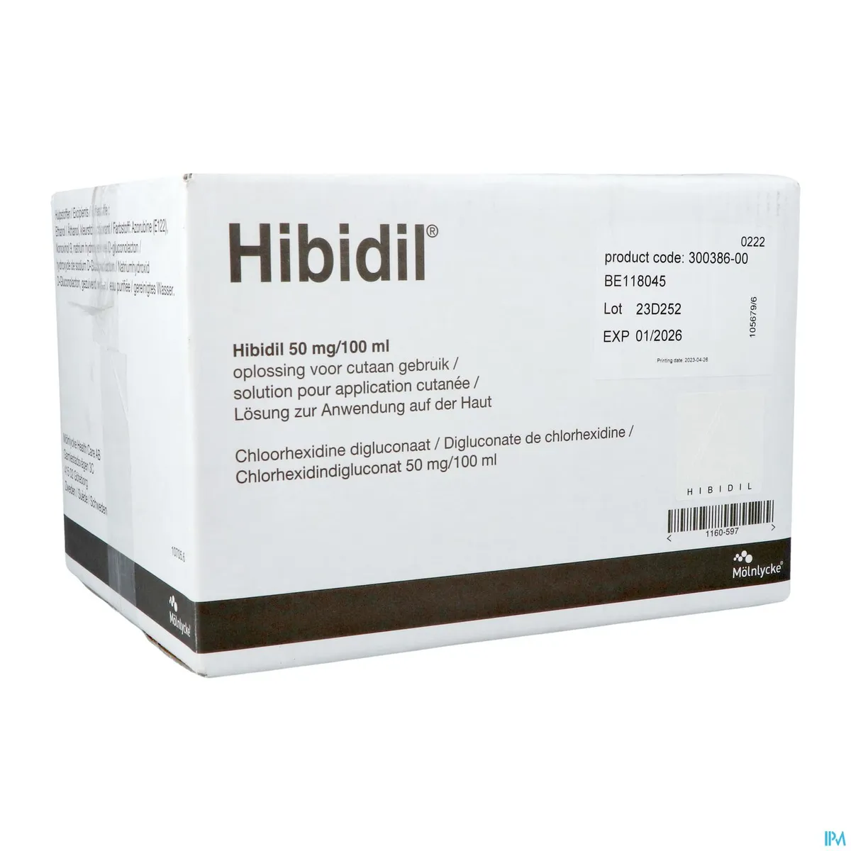 Hibidil Oplossing 120x50ml Unidosis