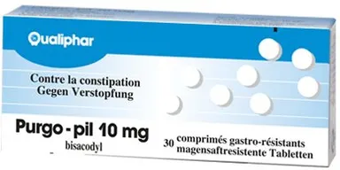 Purgo-Pil 10mg 30 Comprimés Gastro-Résistants