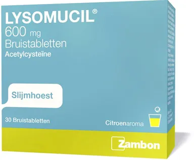 Lysomucil 600mg 30 Bruistabletten