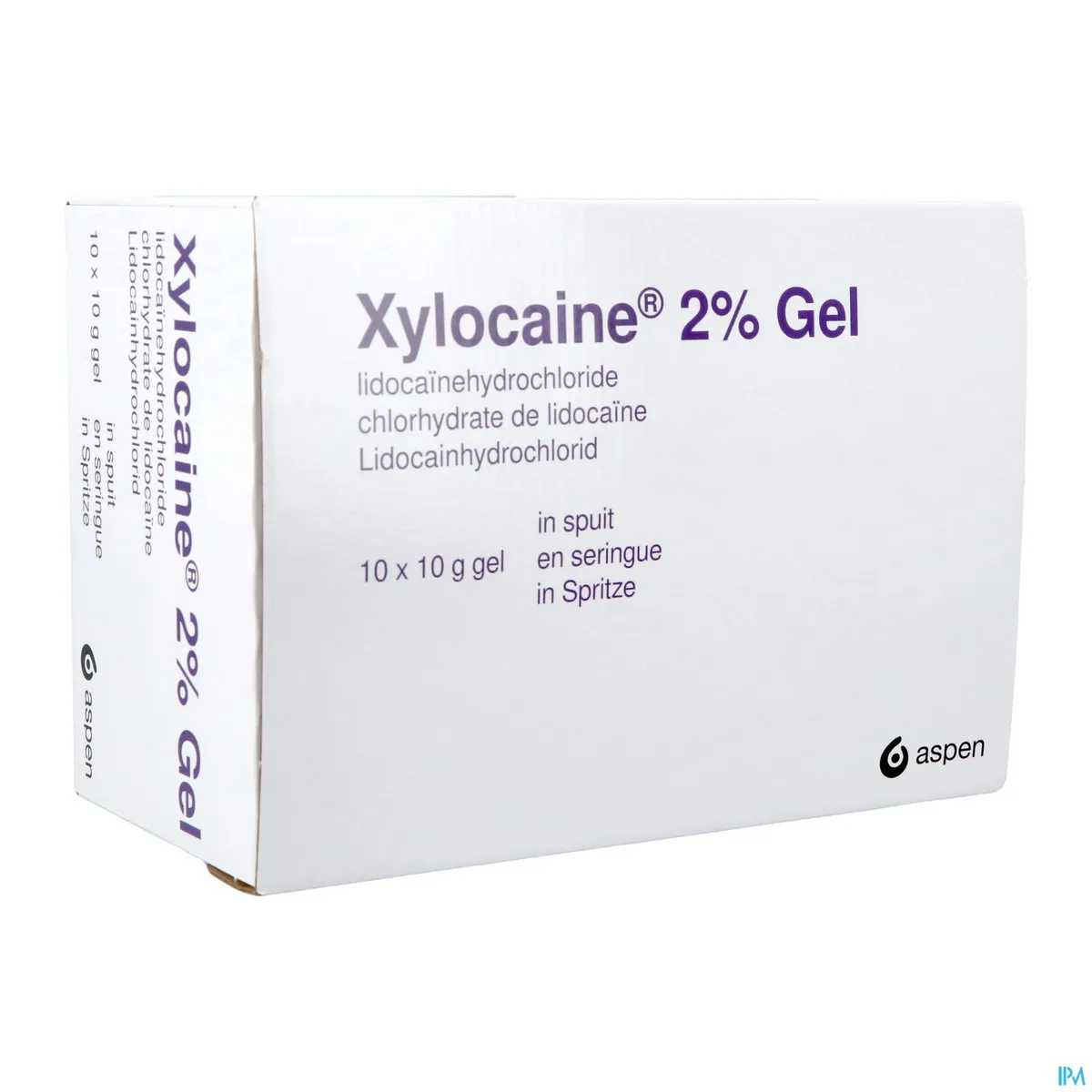 Xylocaïne Gel Spuit 10x10g 2%