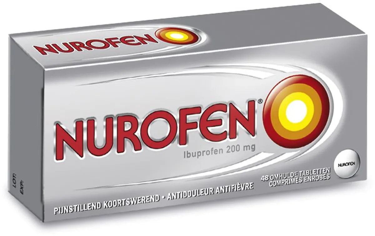 Nurofen 200mg 48 Comprimés Enrobés