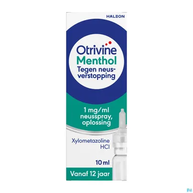 Otrivine Menthol Anti-Rhinitis 1/1000 Solution 10ml