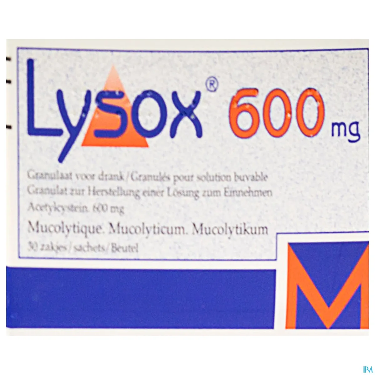Lysox 600mg 30 Zakjes