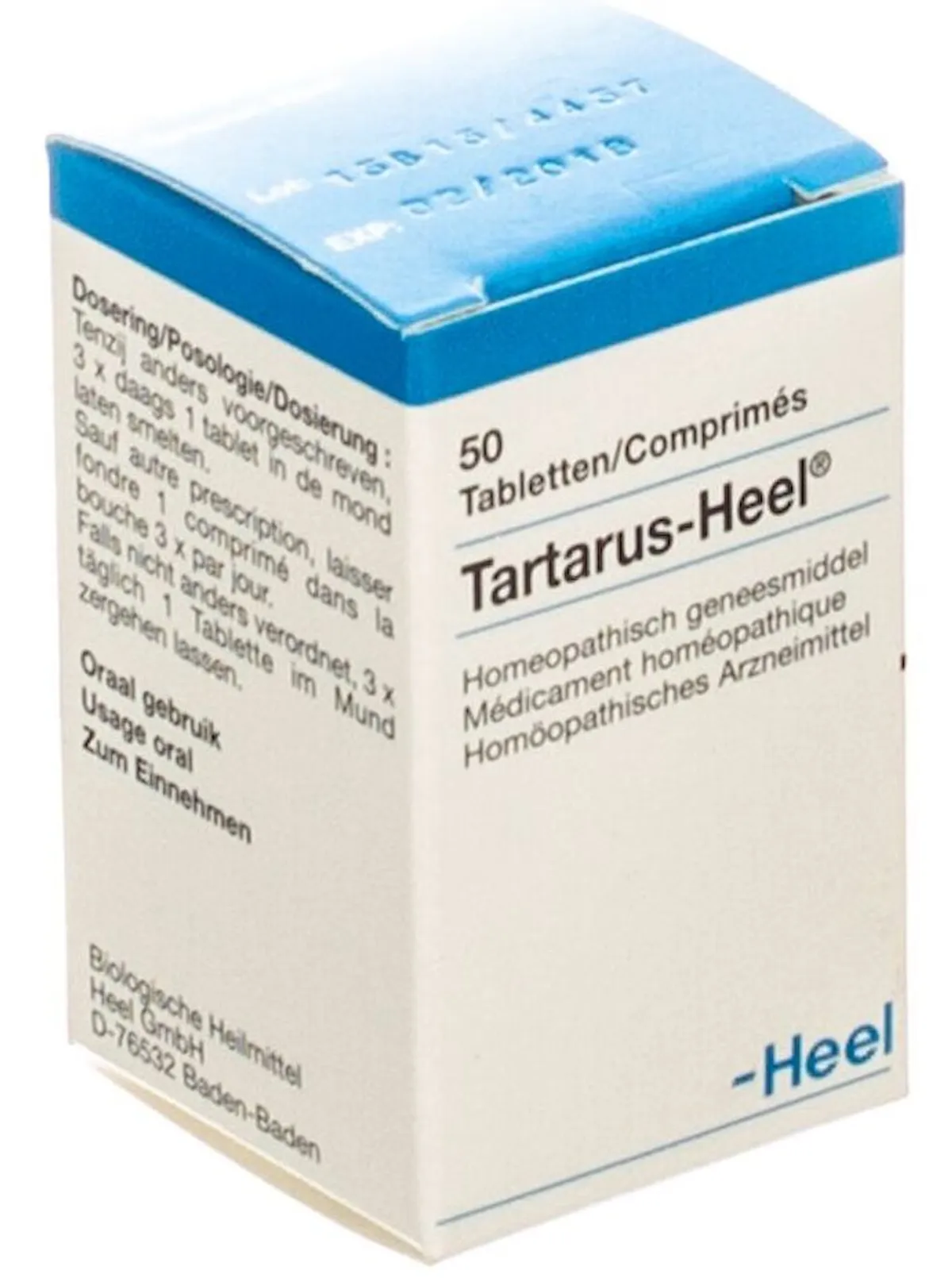 Tartarus-heeltabl 50 Heel