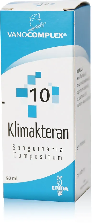 Vanocomplex N10 Klimakteran Gouttes 50ml Unda