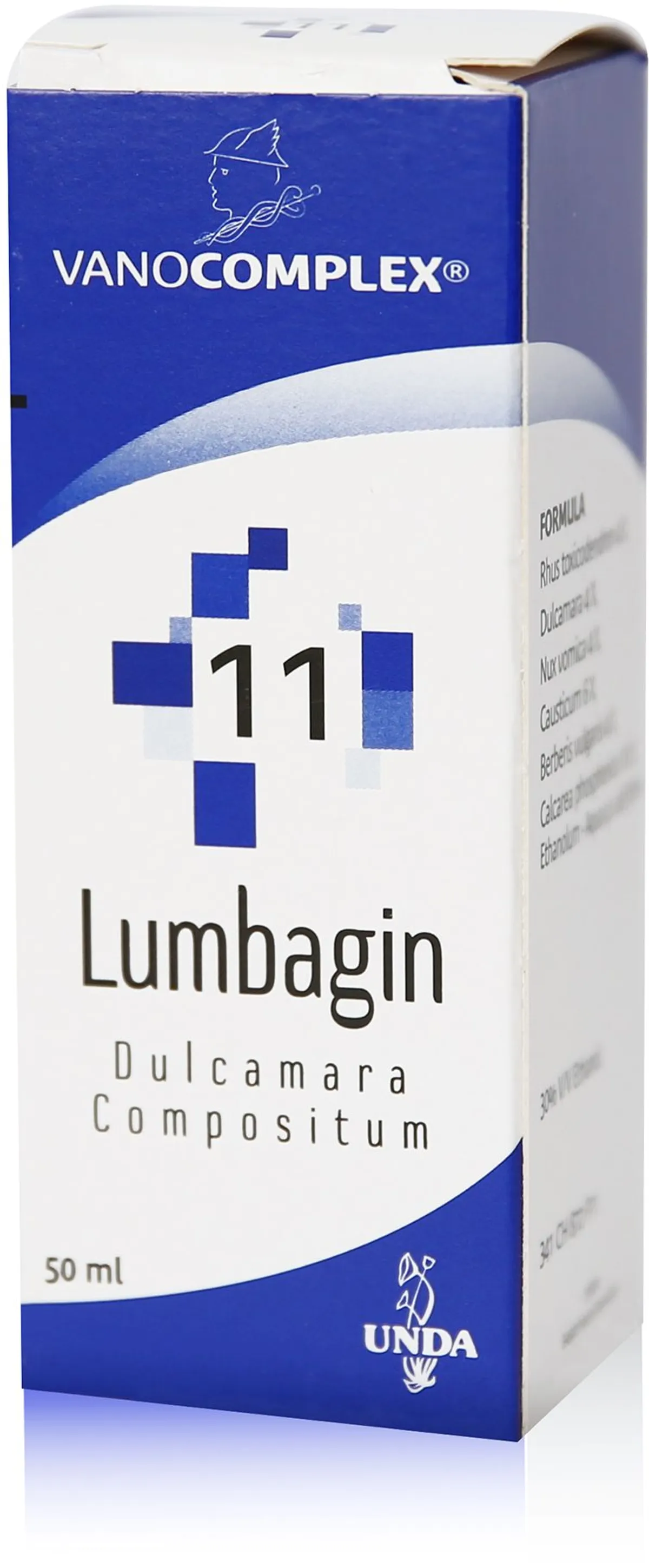 Vanocomplex N11 Lumbagin Gouttes 50ml Unda