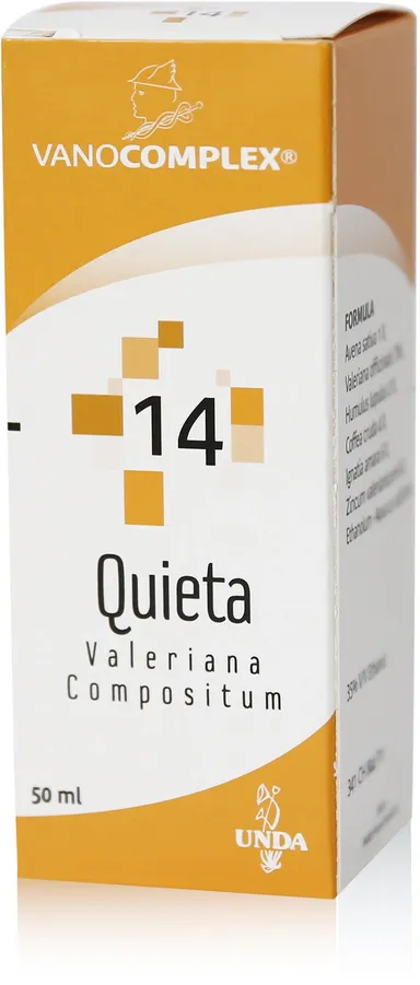Vanocomplex N14 Quieta Gouttes 50ml Unda