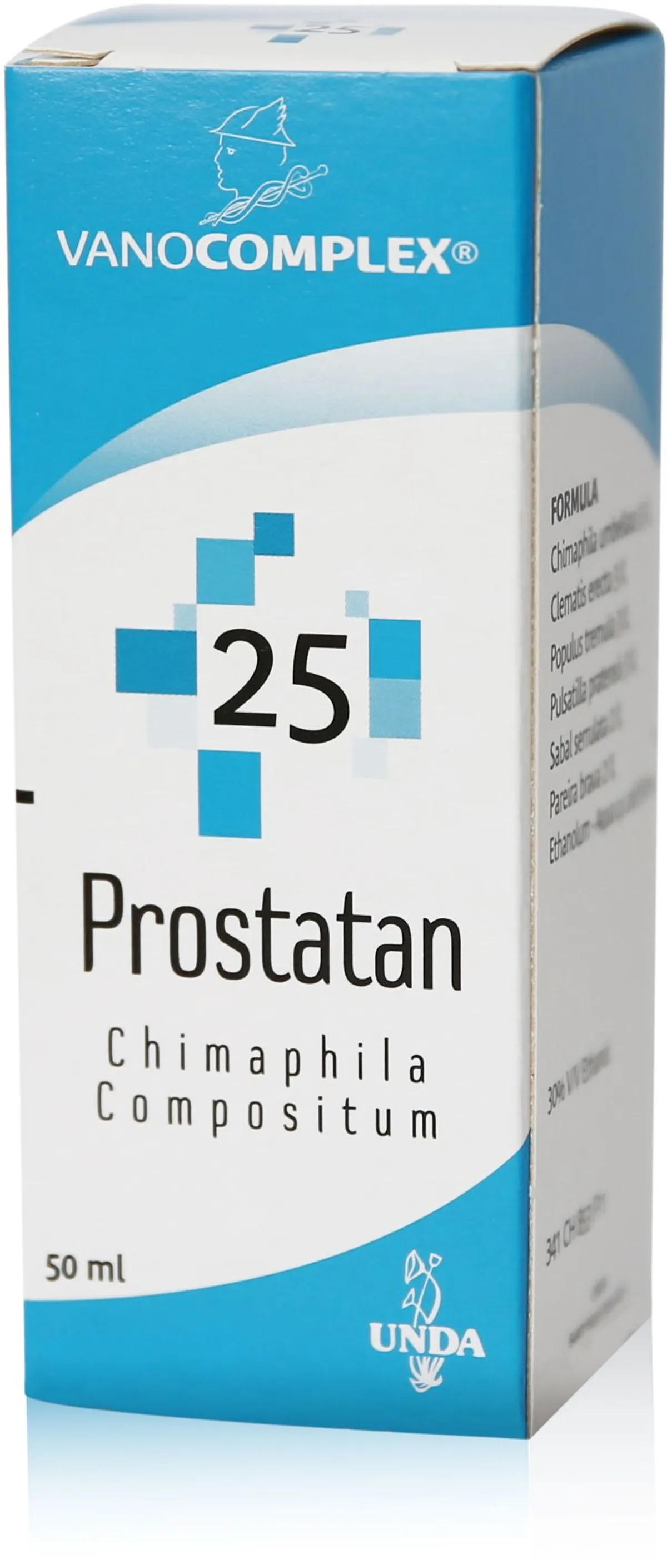 Vanocomplex N25 Prostatan Gouttes 50ml Unda