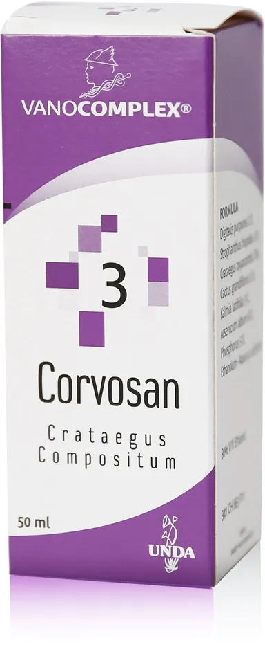 Vanocomplex N 3 Corvoson Gouttes 50ml Unda