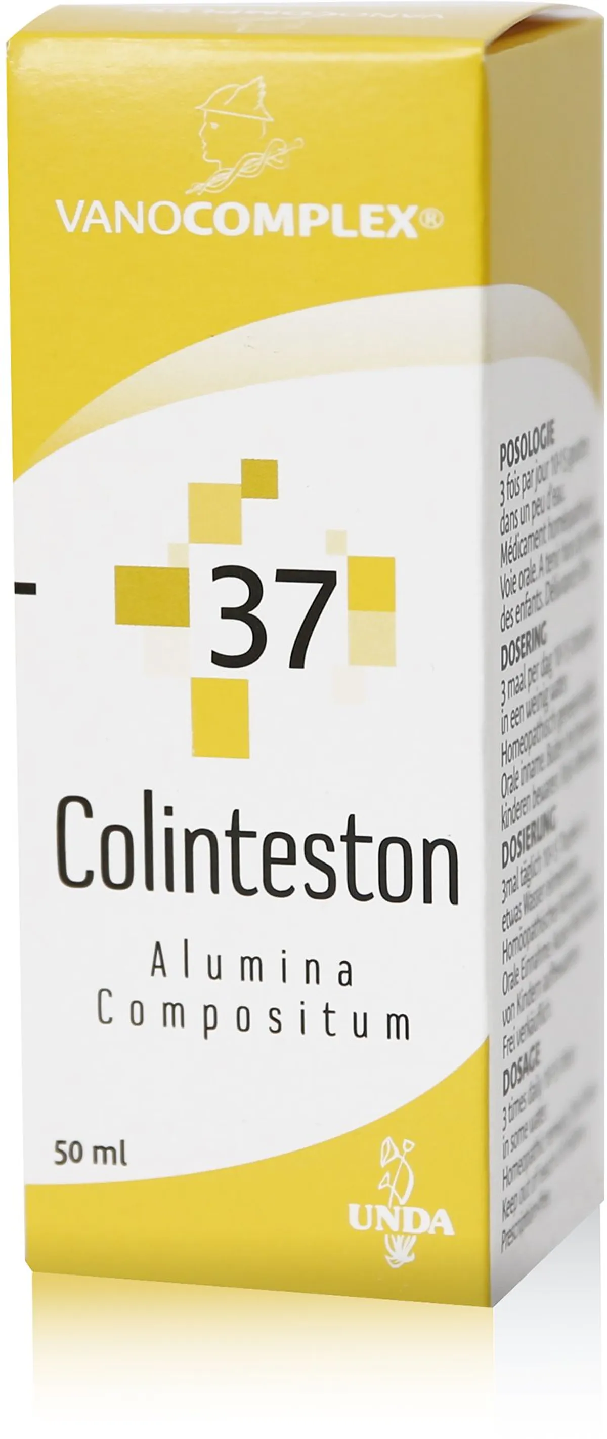 Vanocomplex N37 Colinteston Gouttes 50ml Unda