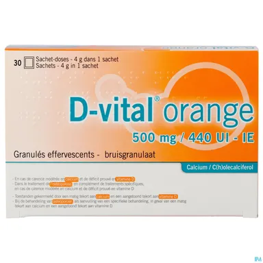 D-Vital 500/440 Sinaas 30 Zakjes