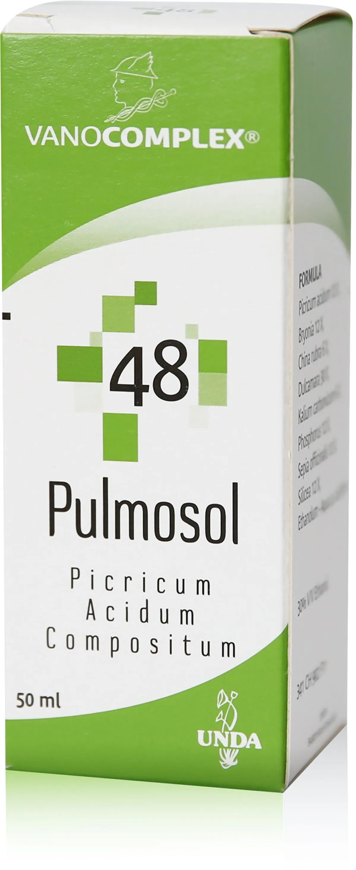 Vanocomplex N48 Pulmosol Gouttes 50ml Unda