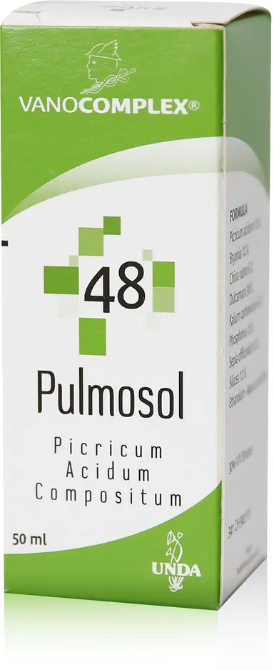 Vanocomplex N48 Pulmosol Gouttes 50ml Unda
