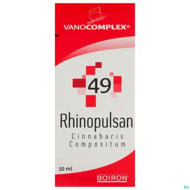 Vanocomplex N49 Rhinopulsan Druppels 50ml Unda