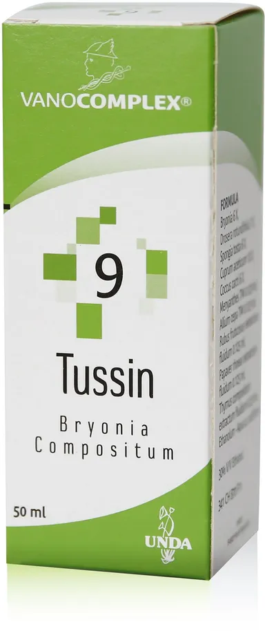 Vanocomplex N 9 Tussin Gouttes 50ml Unda