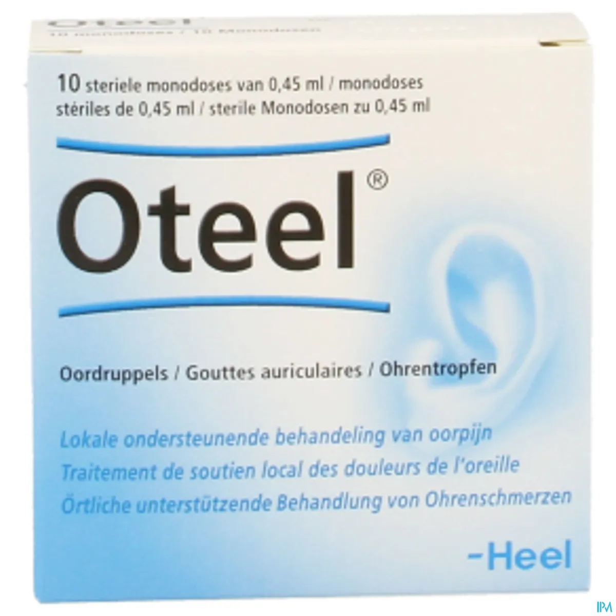 Oteel Oordruppels Flesjes 10x0,45ml Heel