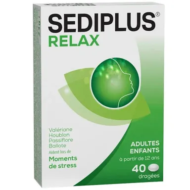 Sediplus Relax 40 Dragées