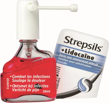 Strepsils Lidocaine Spray Gorge 20ml
